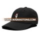 High quality 100% cotton custom flat embroidery unstructured dad hat